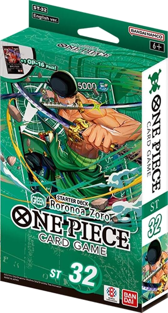 One Piece Card Game: Green Roronoa Zoro Starter Deck (ST-32)